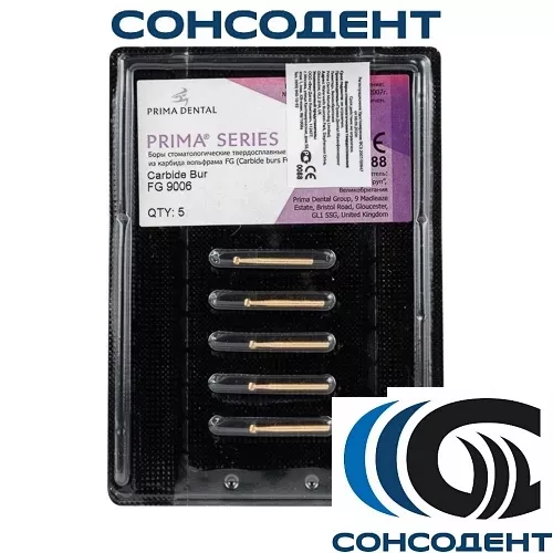 Финир 30 граней Fine Finishing FG 9006 (5шт) Prima Dental, 9006 (блистер)