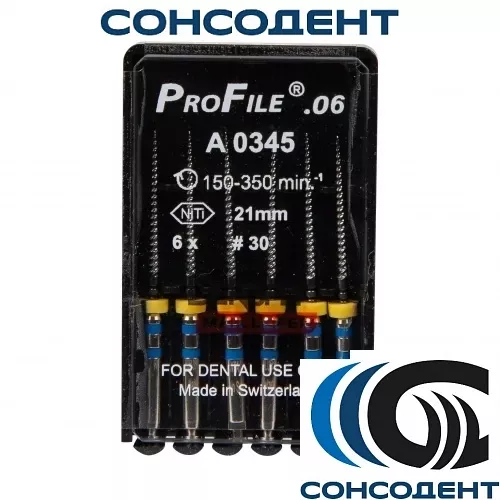 Profile / Профайл 06 21мм/№30 (6шт) Maillefer, A034522103012