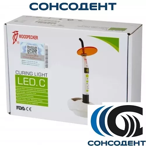 Лампа полимеризационная LED.C Woodpecker, LED.C
