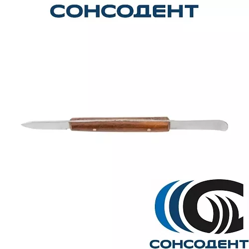Шпатель Фаненштока с деревянной ручкой малый BD 2400/1, 786-1012