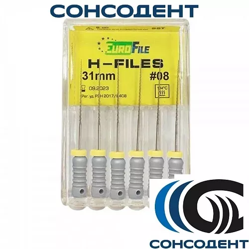 H-Files 31мм №08 (6 шт) Eurofile