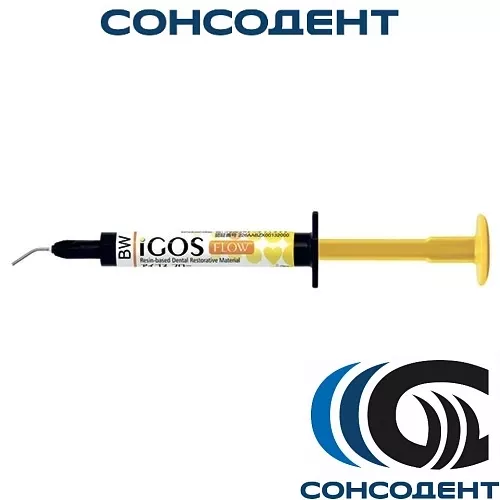 IGOS Flow / Айгос Флоу Эмаль BW (2,6 г + 10 канюль) Yamakin, 40120001