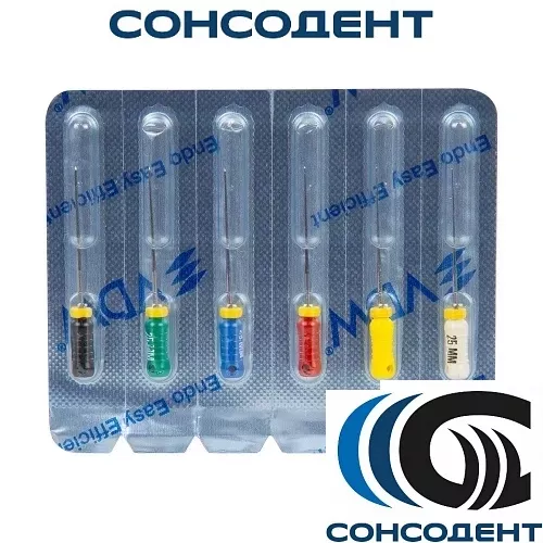 Spreaders Finger 25мм/№15-40 (6шт) Pro-Endo VDW, V040395025230
