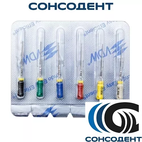 H-Files / Аш-файлс ручной L25мм №45-80 (Anteos) Pro-Endo VDW, V040373025240