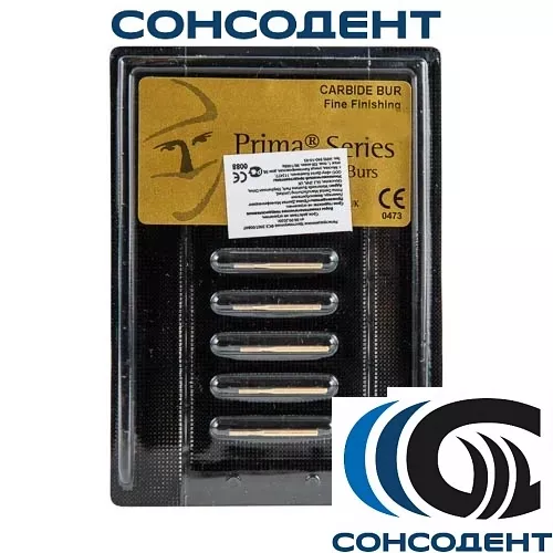 Финир 30 граней Fine Finishing FG 9904 (5шт) Prima Dental, 9904 (блистер)