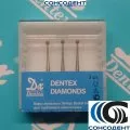Боры алмазные 801L/016 C FG (3шт) Dentex, L105C, FG