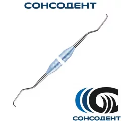 Кюретка №3/4 (голубой) Экрадент, 10-12