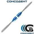 Шпатель двусторонний широкий большой 5,0 (синий) Экрадент, 06-03