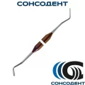 Штопфер обратноконусный гладилка дистальная малая 1,4/1,5 (шоколад) 04-04 Экрадент, 04-04