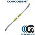 Шпатель дуговой разноширокий 4,5/5,0 (золото) Экрадент, 06-08