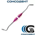 Штопфер зерновидный - гладилка средняя 2,5/1,5 (розовый) Экрадент, 04-20