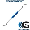Гладилка моделировочная конусная малая (синий) Экрадент, 07-11