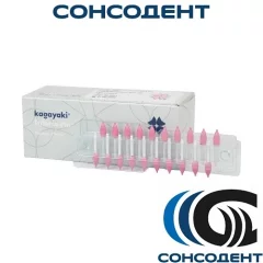 Kagayaki Enforce Pin 70 / Кагаяки полиры конус средние (10шт), 10 шт/планка EP-70-1