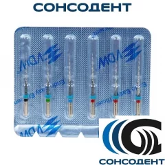 Mtwo NiTi ассорти N25.06, №30.05, №35.04 L25 WP21 (6 шт) VDW, V041230025457
