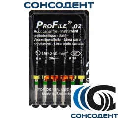 Profile / Профайл 02 25мм/№35 (6шт) Maillefer, A034422503500