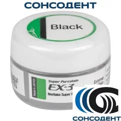 EX-3 External Stain Black внешний краситель (3г) Kuraray Noritake, 10-331