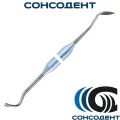 Гладилка моделировочная лепесток (конусная) 2,3/2,5 (голубой) Экрадент, 07-25