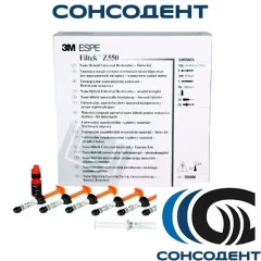 Filtek Z550 / Филтек Z550 набор (8 х 4 г + адгезив Adper Single Bond2 6 мл + гель 3 мл) 3M ESPE, 7050IK