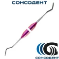 Гладилка дистральная разноширокая 1,6/2,5 (розовый) Экрадент, 03-05