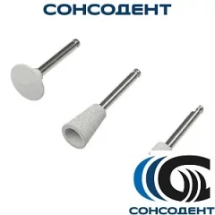 Резиновая головка серая конус силикон (1 шт)
