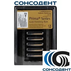 Финиры 10/12 граней Esthetic Finishing FG OF 2 (5шт) Prima Dental, OF 2 (блистер)
